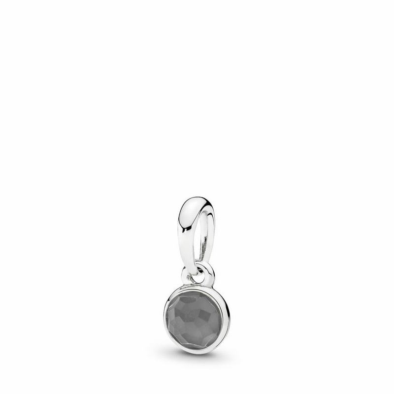 Pandora Australia June Droplet Pendant - Sterling Silver | VTGRIL841